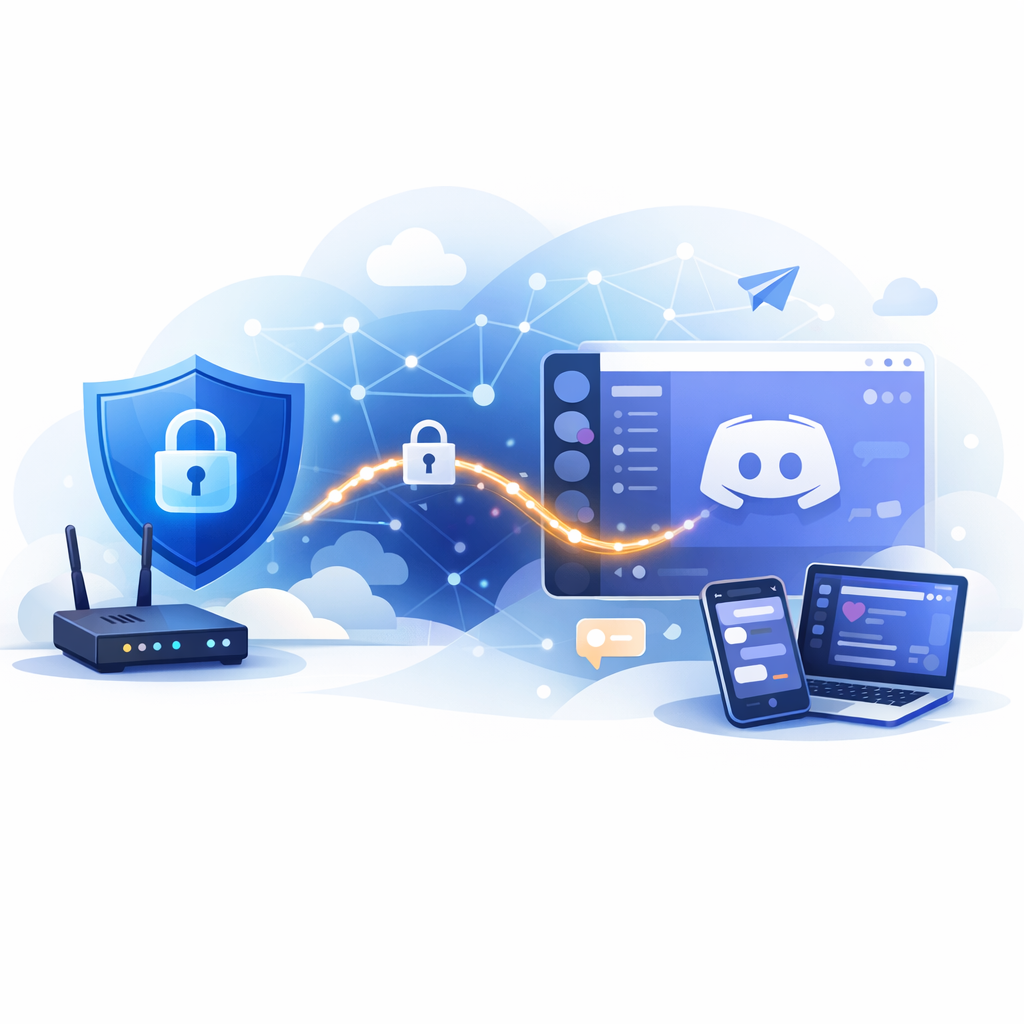 Впн для discord подключить