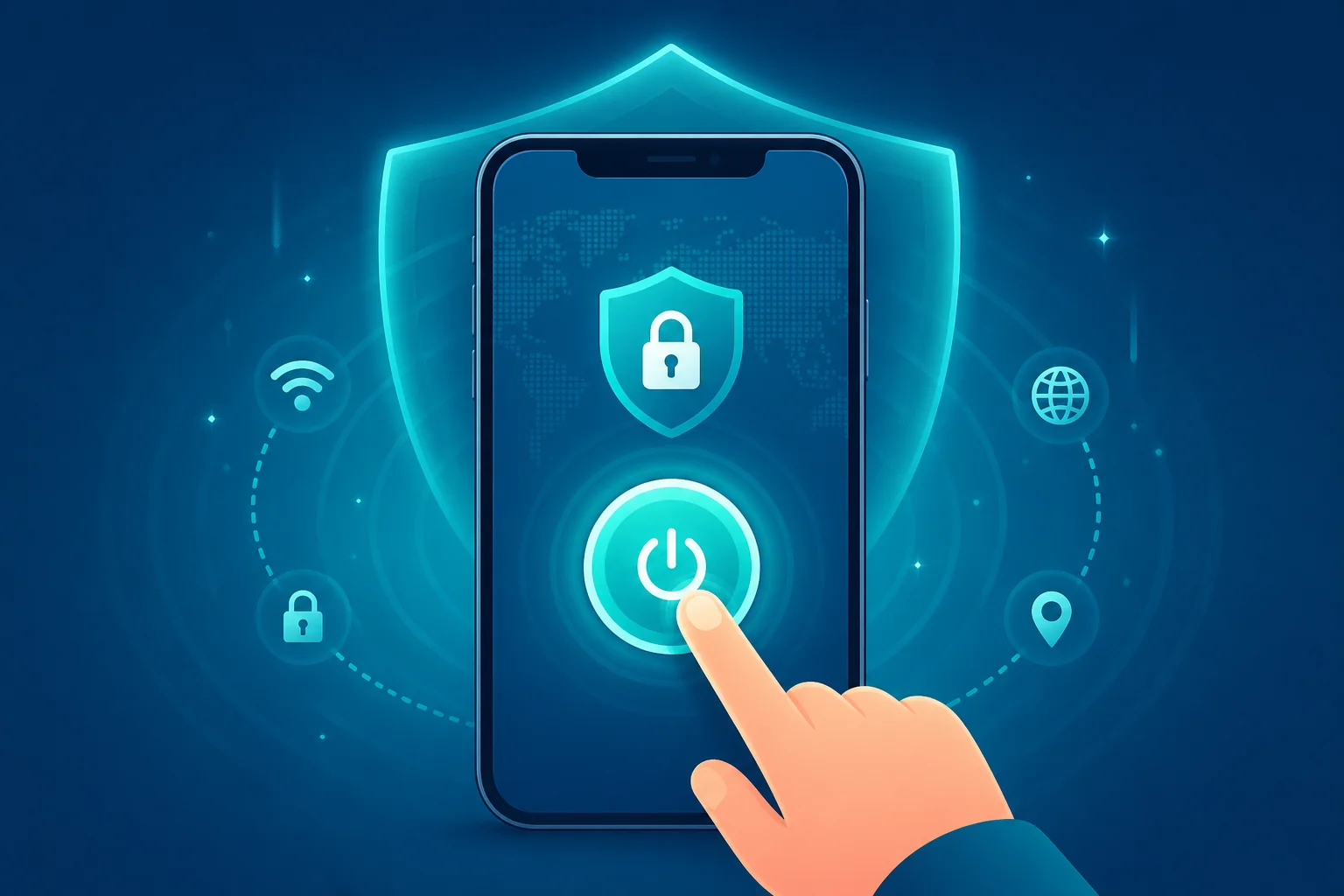 Подключение VPN в приложении одним нажатием